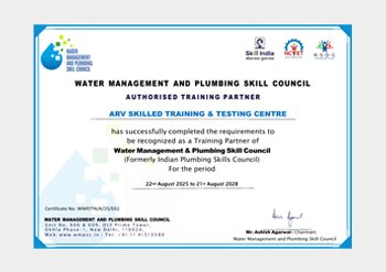 Training certificate